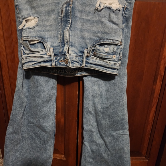 American Eagle Outfitters Light Blue Boot Cut Jeans - Picture 1 of 4